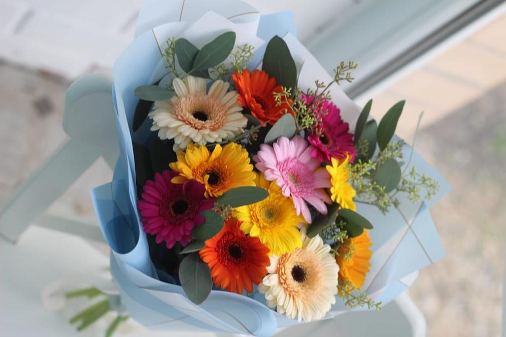 Букет цветов из: Герберы в Стеблево