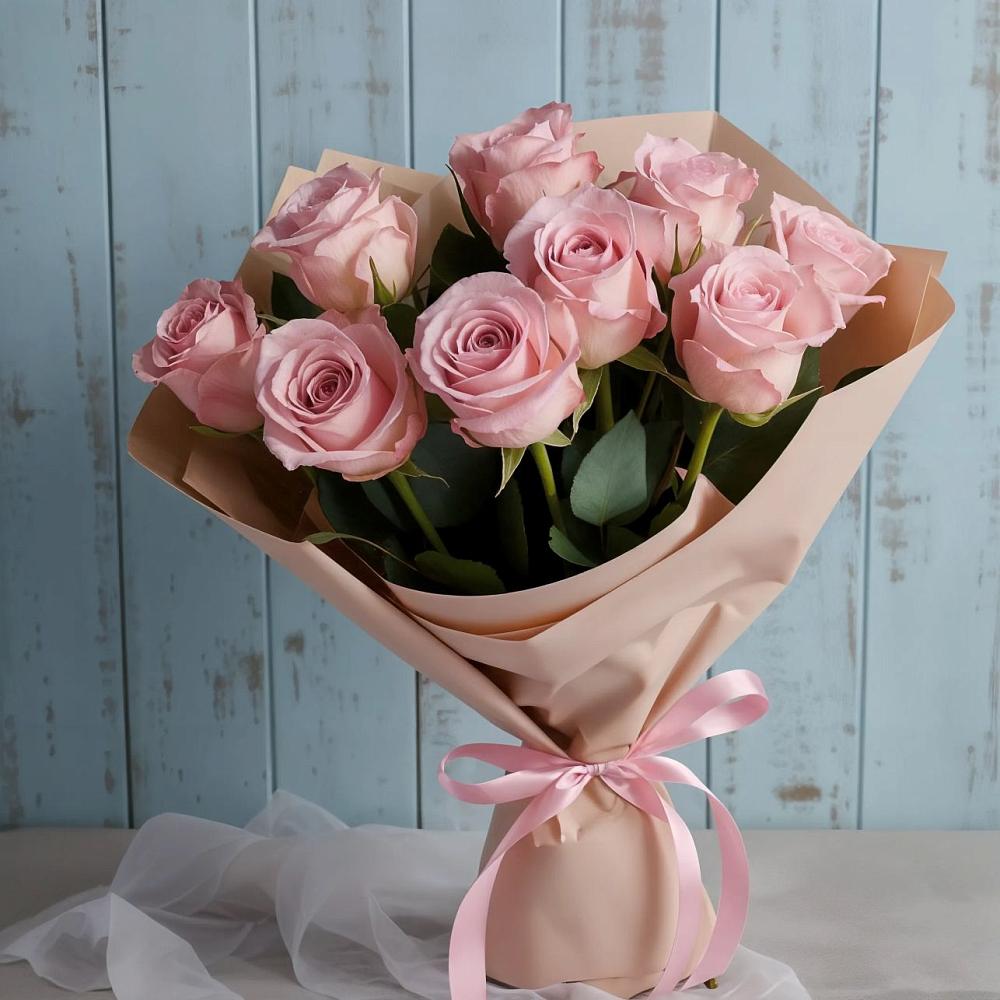 Букет цветов из: Розы в Стеблево