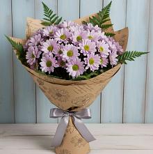 Букет цветов из:  Хризантемы в Стеблево