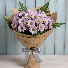 Букет цветов из:  Хризантемы в Стеблево