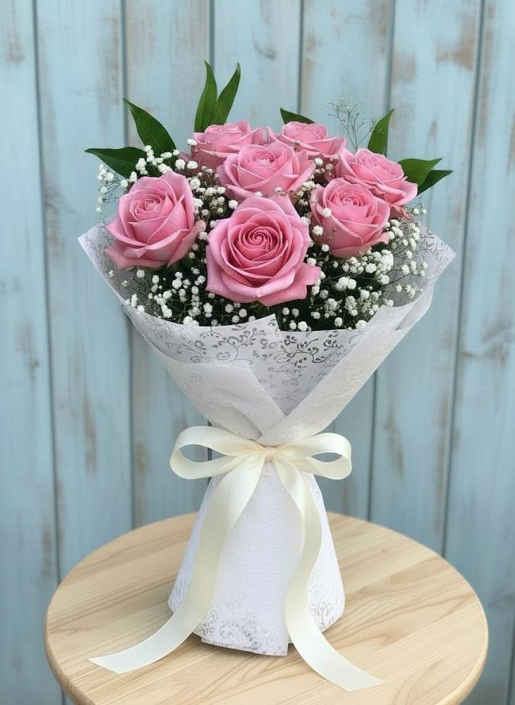 Букет цветов из: Розы в Стеблево