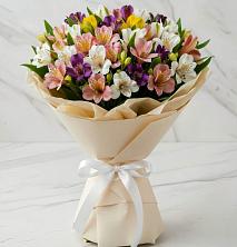 Букет цветов из:  Альстромерии в Стеблево