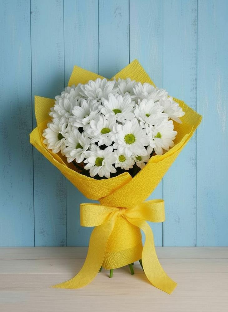 Букет цветов из: Хризантемы в Стеблево