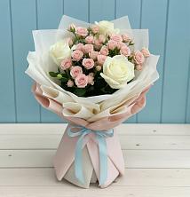 Букет цветов из:  Розы в Стеблево