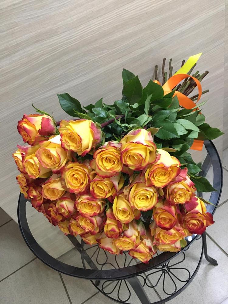 Букет Желтые розы в Стеблево