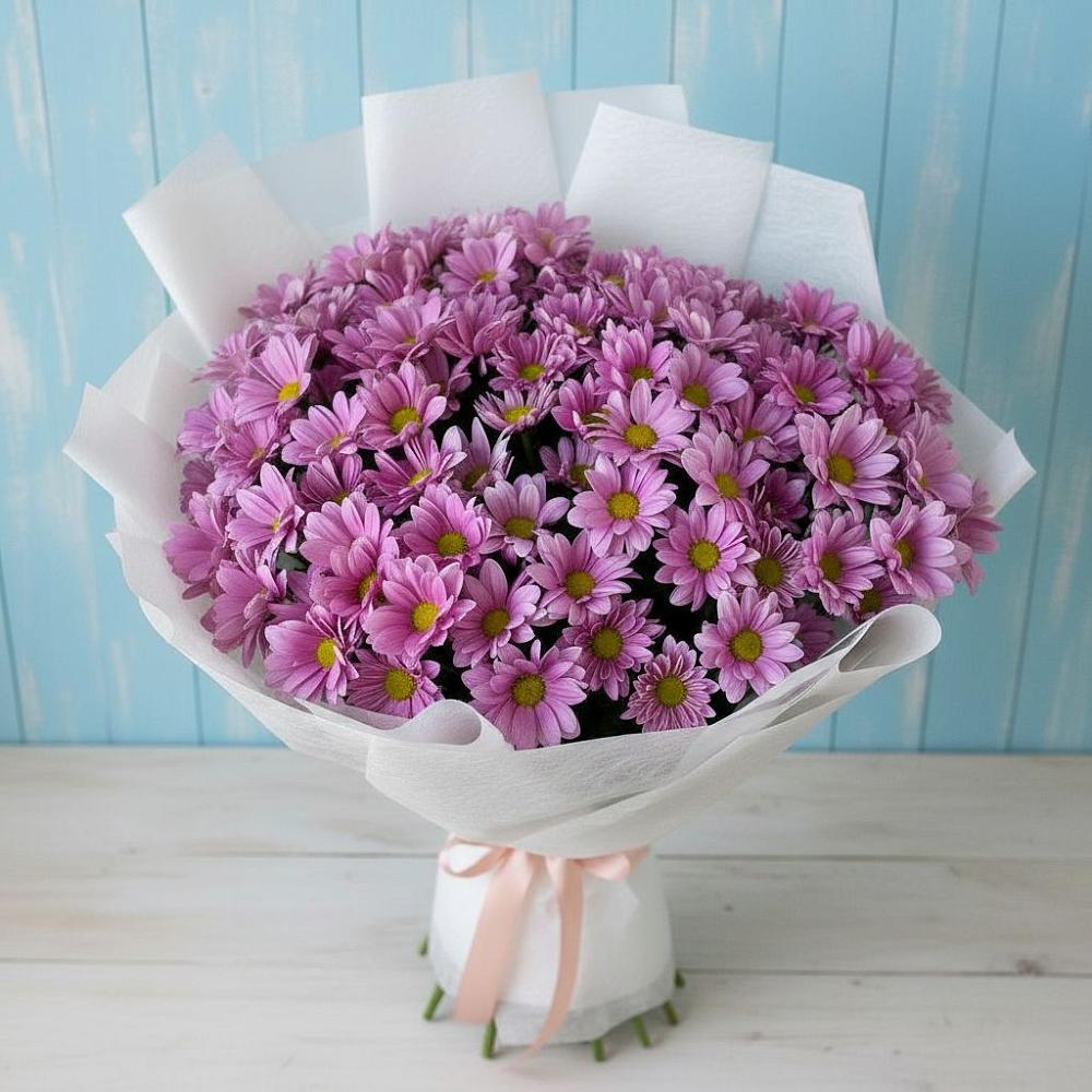 Букет цветов из: Хризантемы в Стеблево