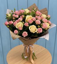 Букет цветов из:  Розы в Стеблево