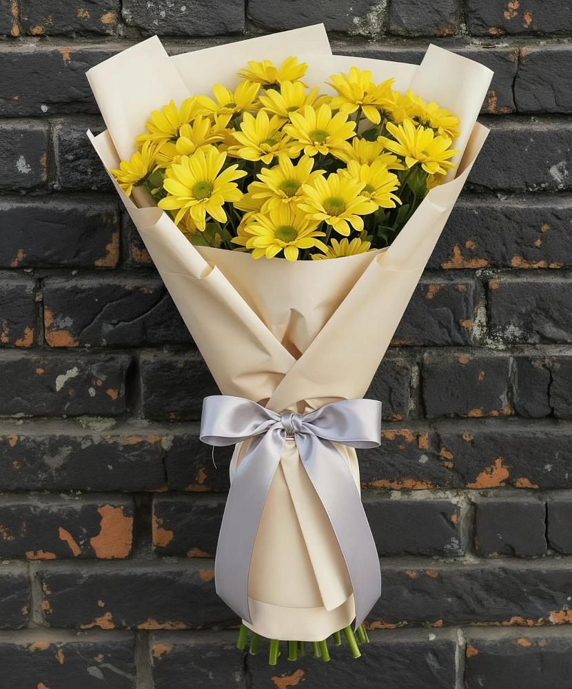 Букет цветов из: Хризантемы в Стеблево