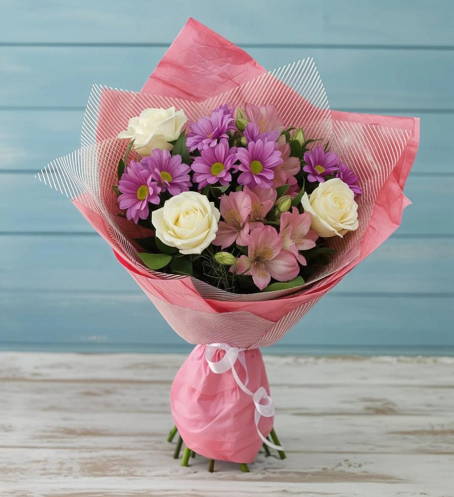 Букет цветов из: Герберы в Стеблево