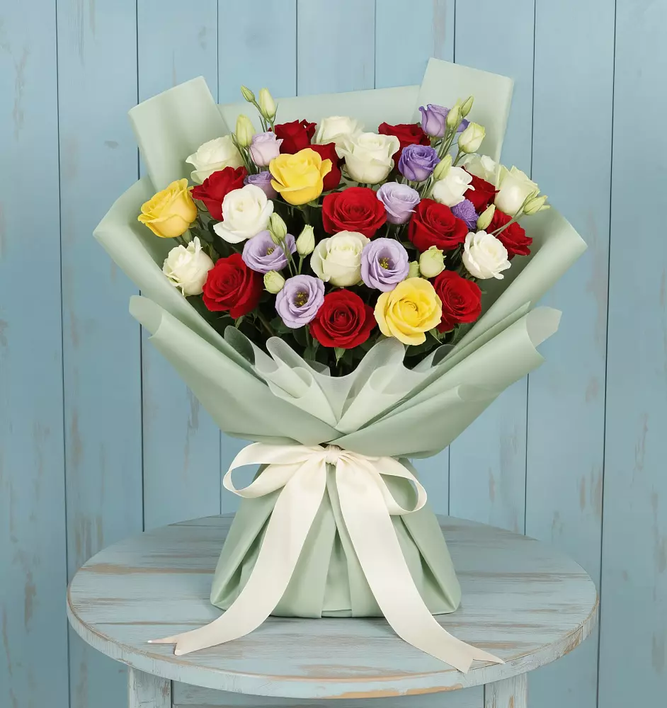 Букет цветов из: Розы в Стеблево