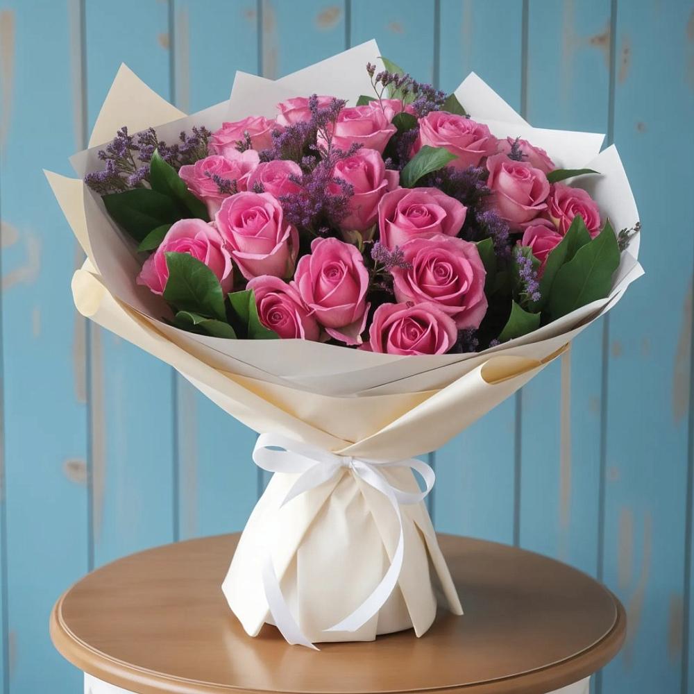 Букет цветов из: Розы в Стеблево