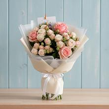 Букет цветов из:  Розы в Стеблево
