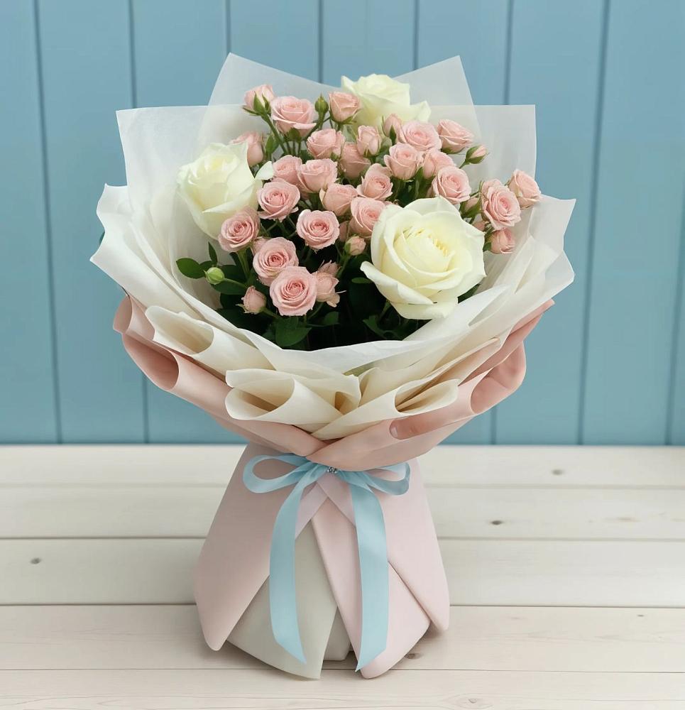 Букет цветов из: Розы в Стеблево