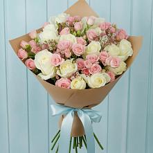 Букет цветов из:  Розы в Стеблево